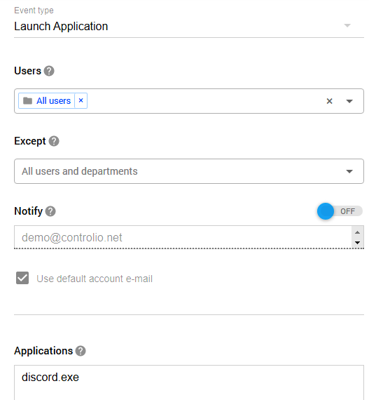 Distractive websites and apps blocking with Controlio software